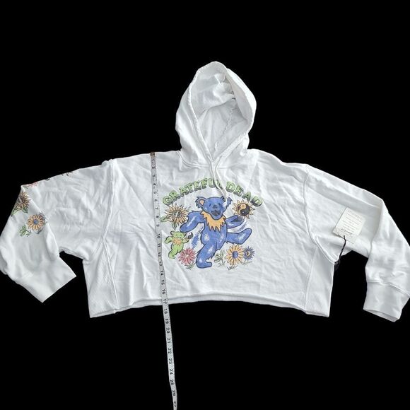 Daydreamer Grateful Dead Sunshine Daydream Cropped Hoodie - Picture 12 of 14